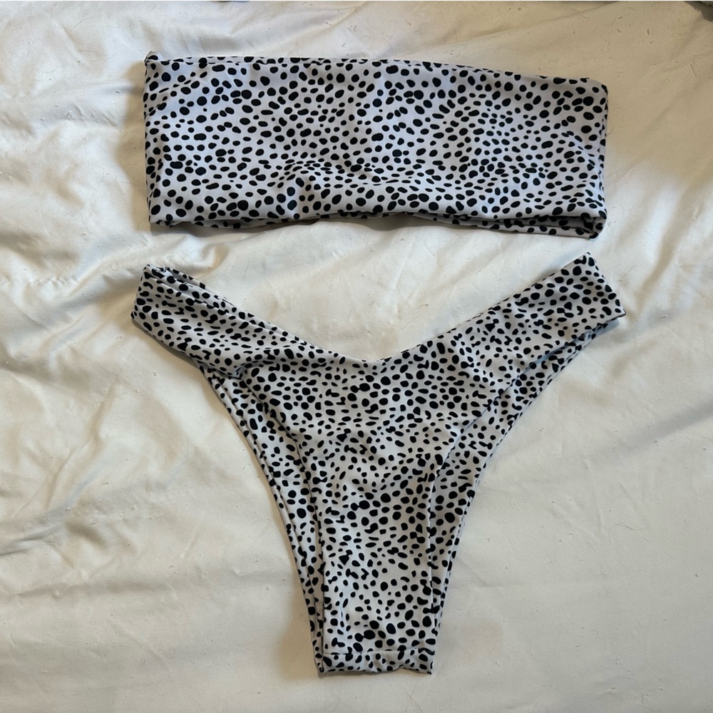 Zaful Polka Dot Bikini Set
